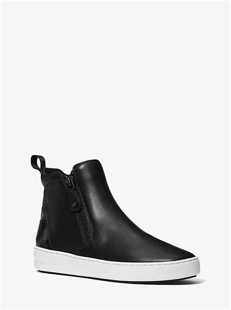 michael michael kors clay leather high-top sneaker|Clay Leather High.